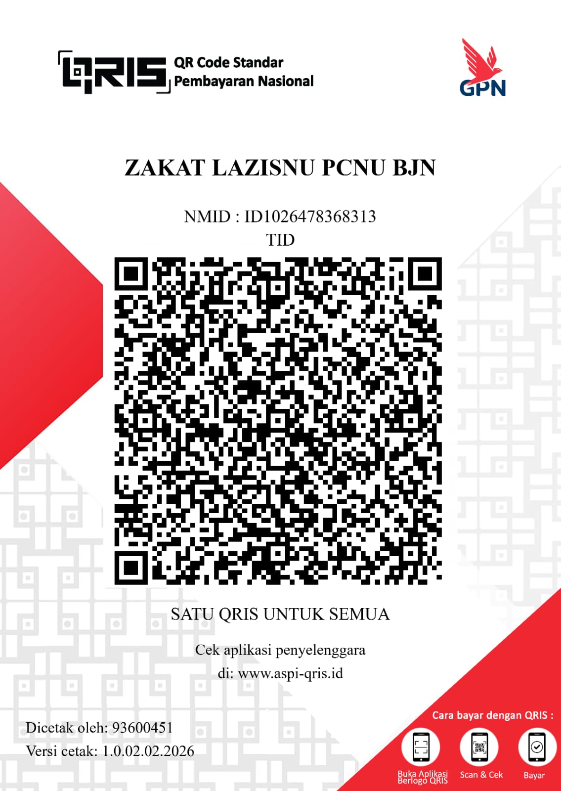 QRIS Zakat